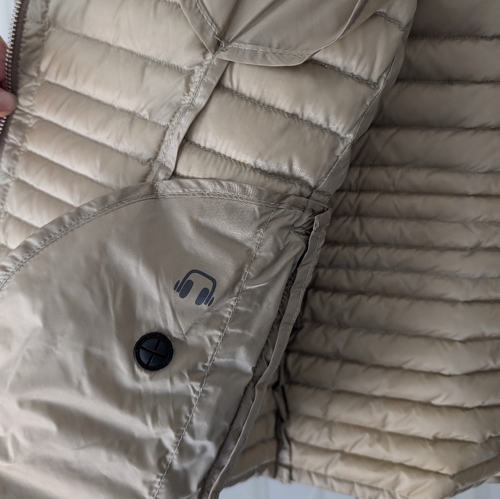 RUDSAK Tan Quilted Asymmetric Puffer Jacket - Picture 6 of 12
